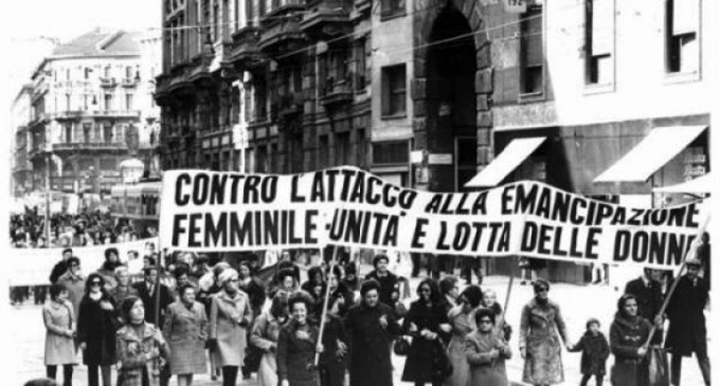 le donne in lotta, prima del '68