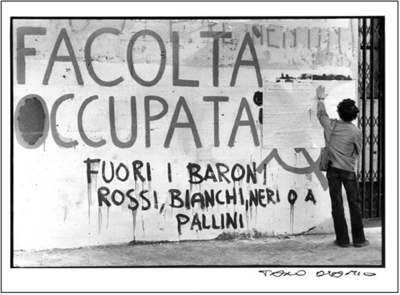 universitŕ occupata - foto di Tano D'Amico