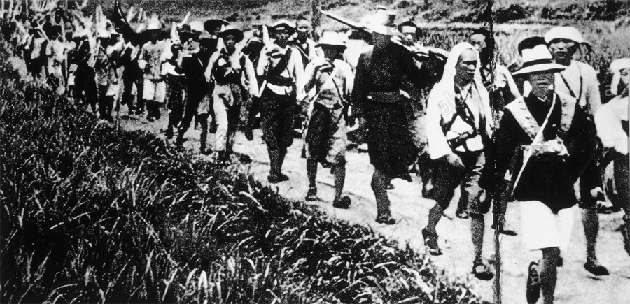 lunga marcia, 1934