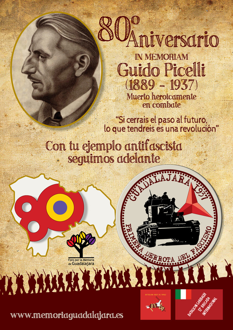 80° anniversario della morte di Guido Picelli