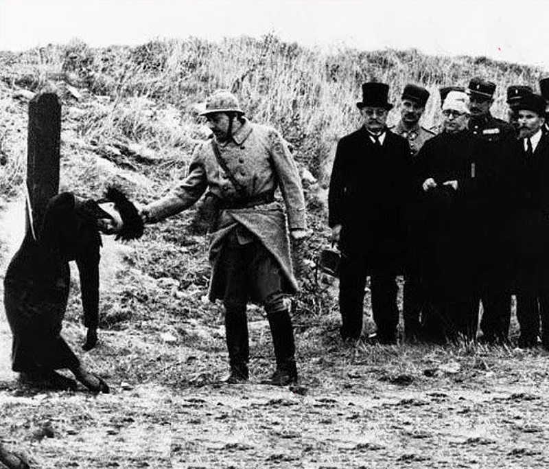 Esecuzione di Mata Hari, ottobre 1917