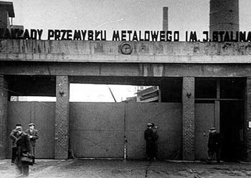 1956, Poznan, gli operai delle officine Stalin