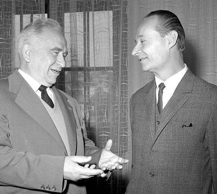 Luigi Longo e Alexander Dubcek